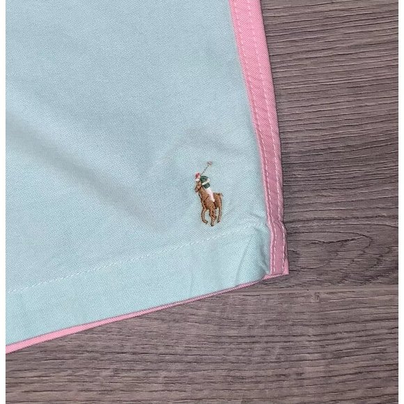 Polo Ralph Lauren Men 2XL Classic Fit 6" Oxford Color Block Elastic Waist Shorts - Picture 5 of 7